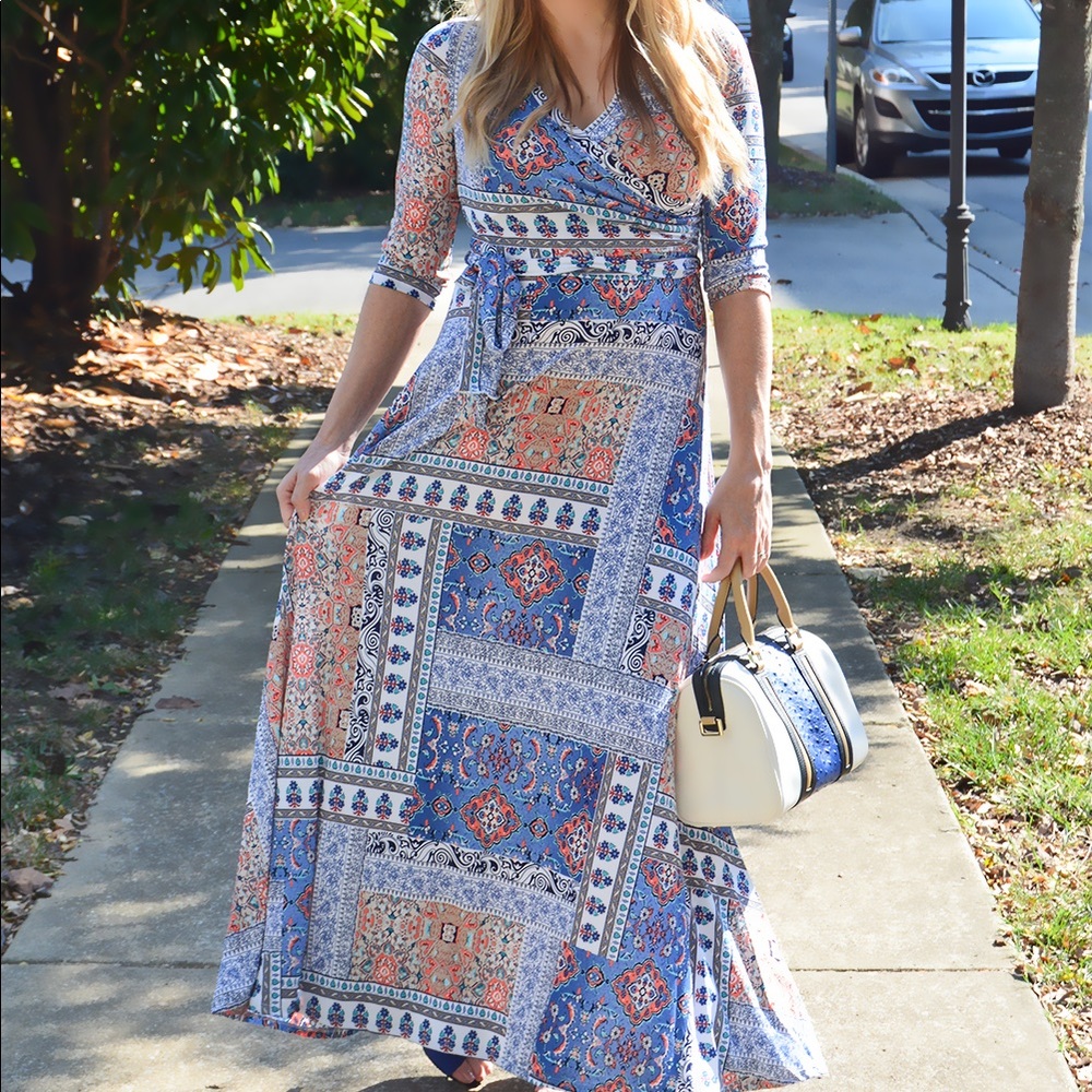 Pink Blush Maxi Dress